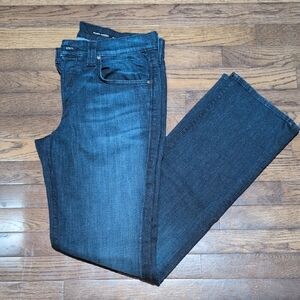 William Rast Dark Wash Denim button fly Jeans size 32 like new